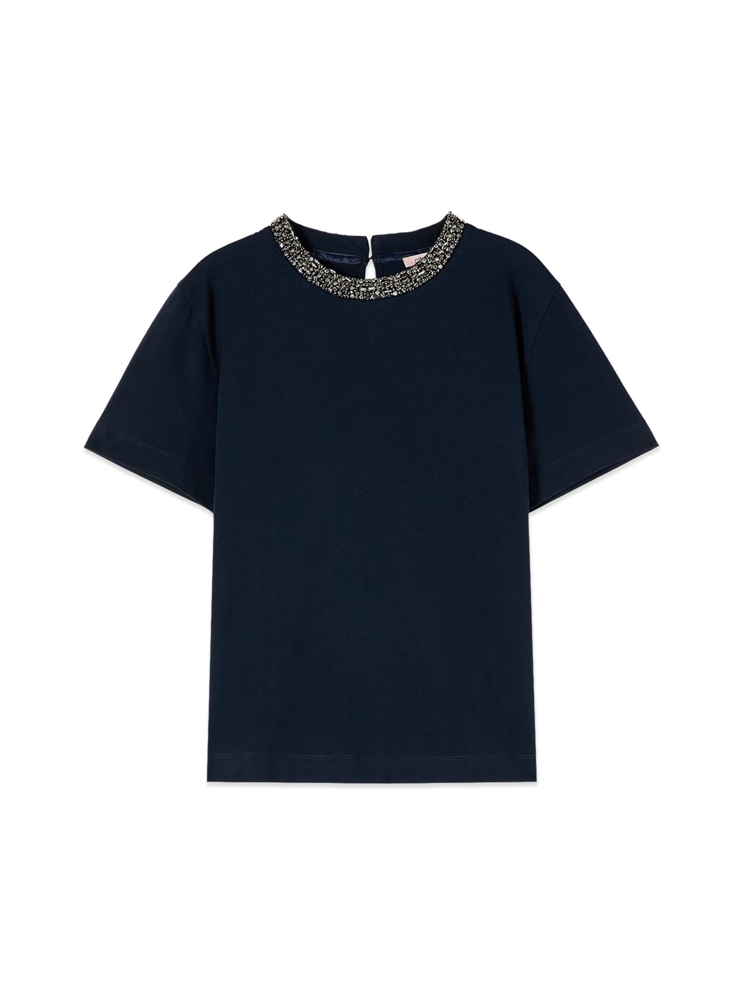 oltre - Camiseta en azul: frente