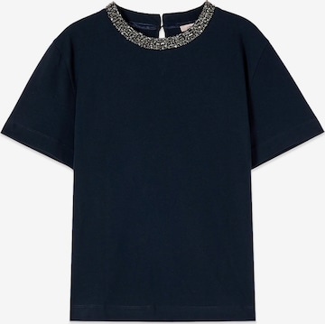 oltre - Camiseta en azul: frente