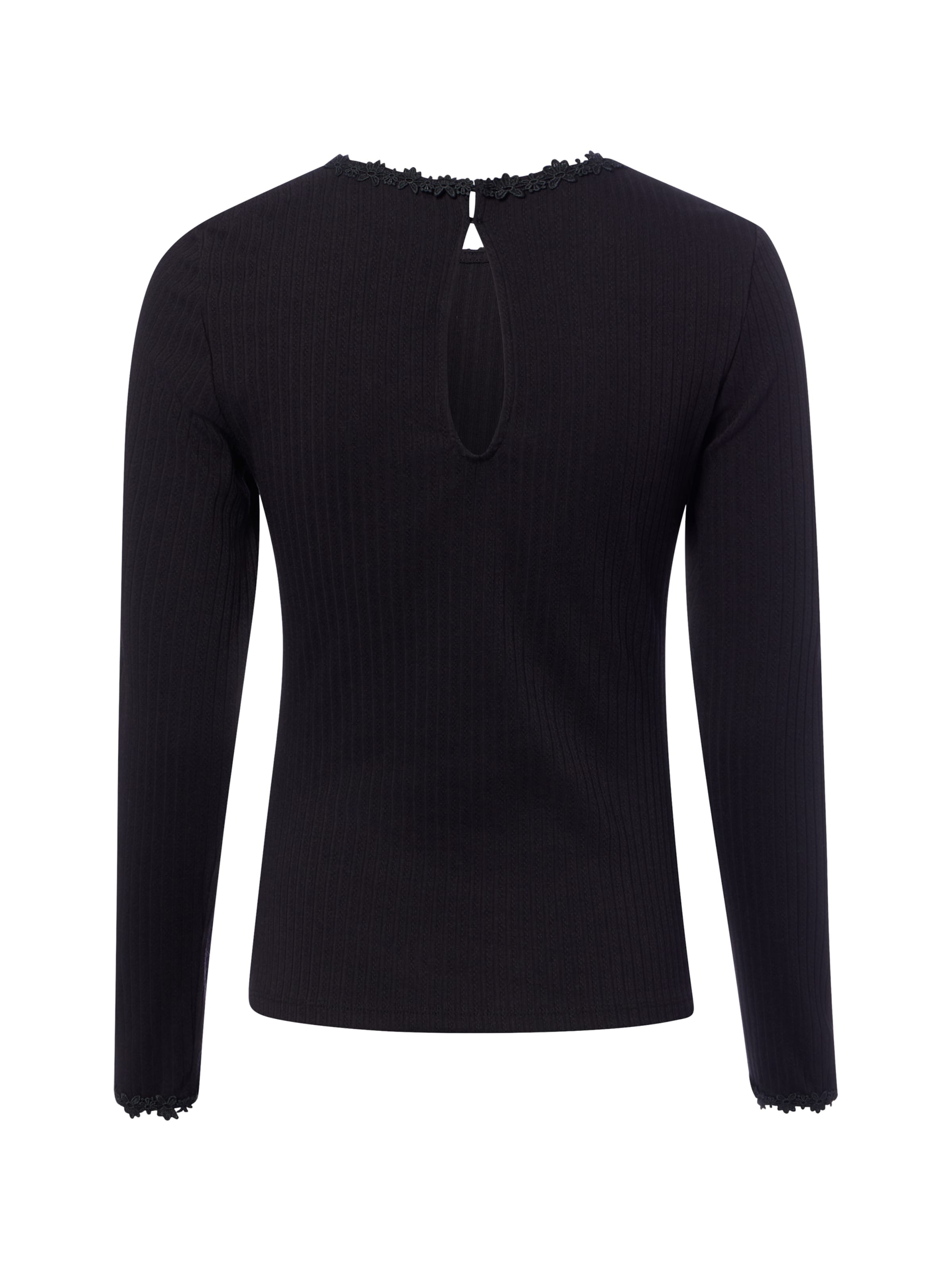 T-shirt 'Babia Flower' VILA en noir