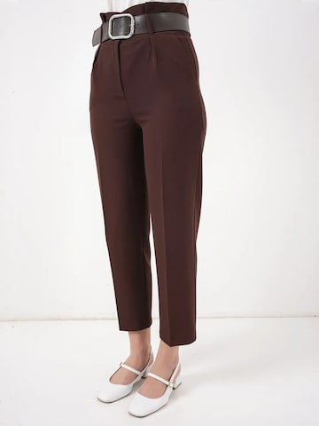 regular Pantaloni con pieghe 'Hose' di Bigdart in marrone