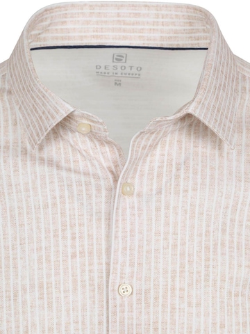 DESOTO Slim Fit Hemd‌‌‌‌‌‌ in Beige