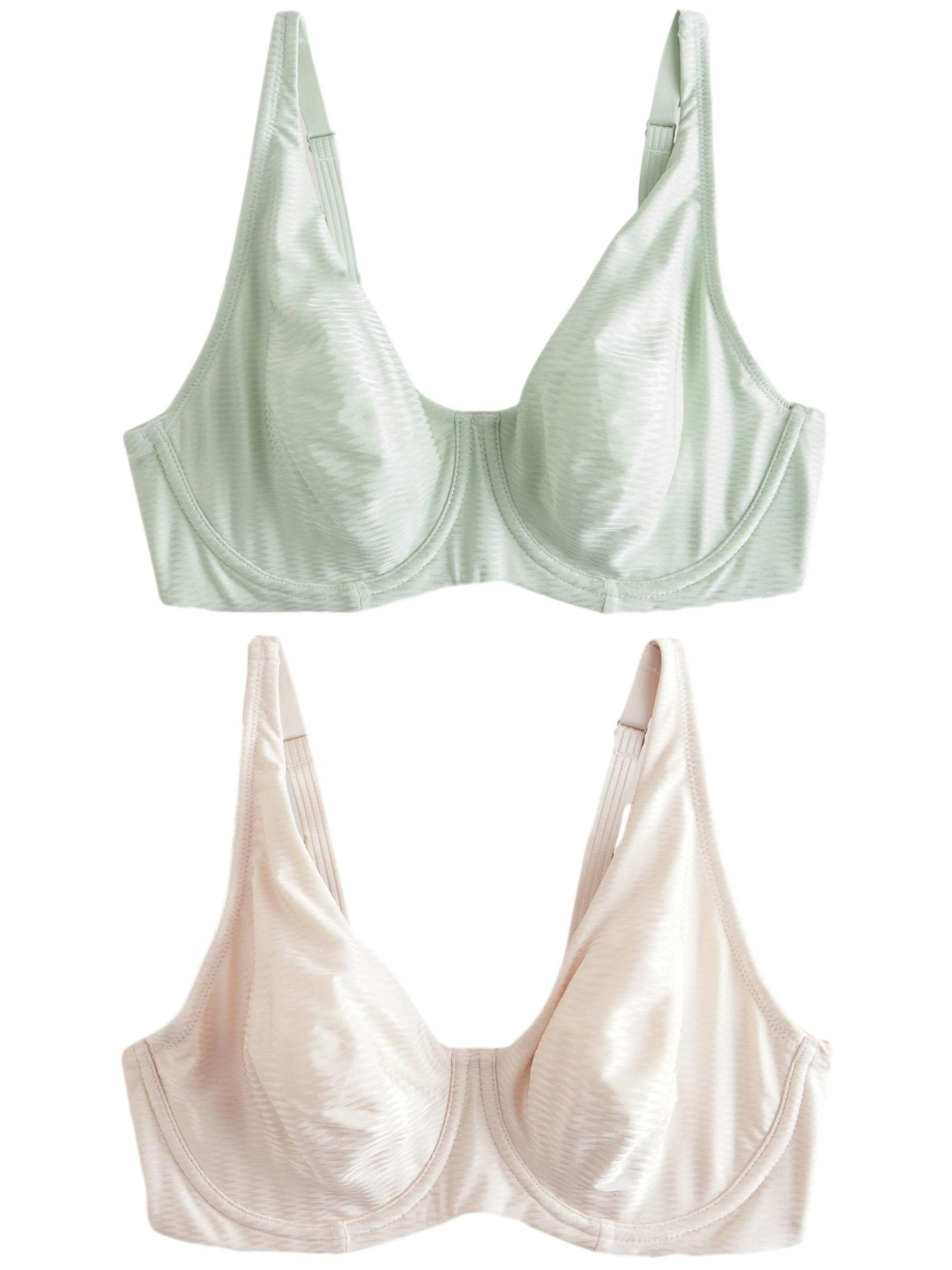 Next Balconette Bra in Beige: front