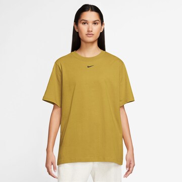 Nike Sportswear Shirt in Gelb: predná strana