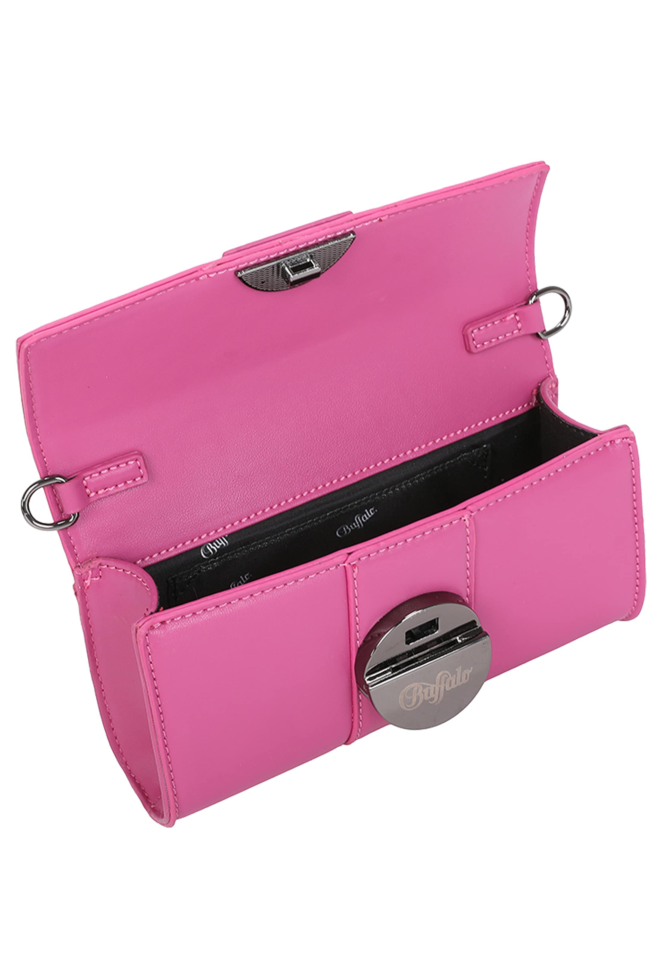 BUFFALO Clutch 'Curve Night' in Pink