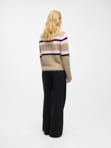 OBJECT Sweater 'OBJGALIA' in Beige