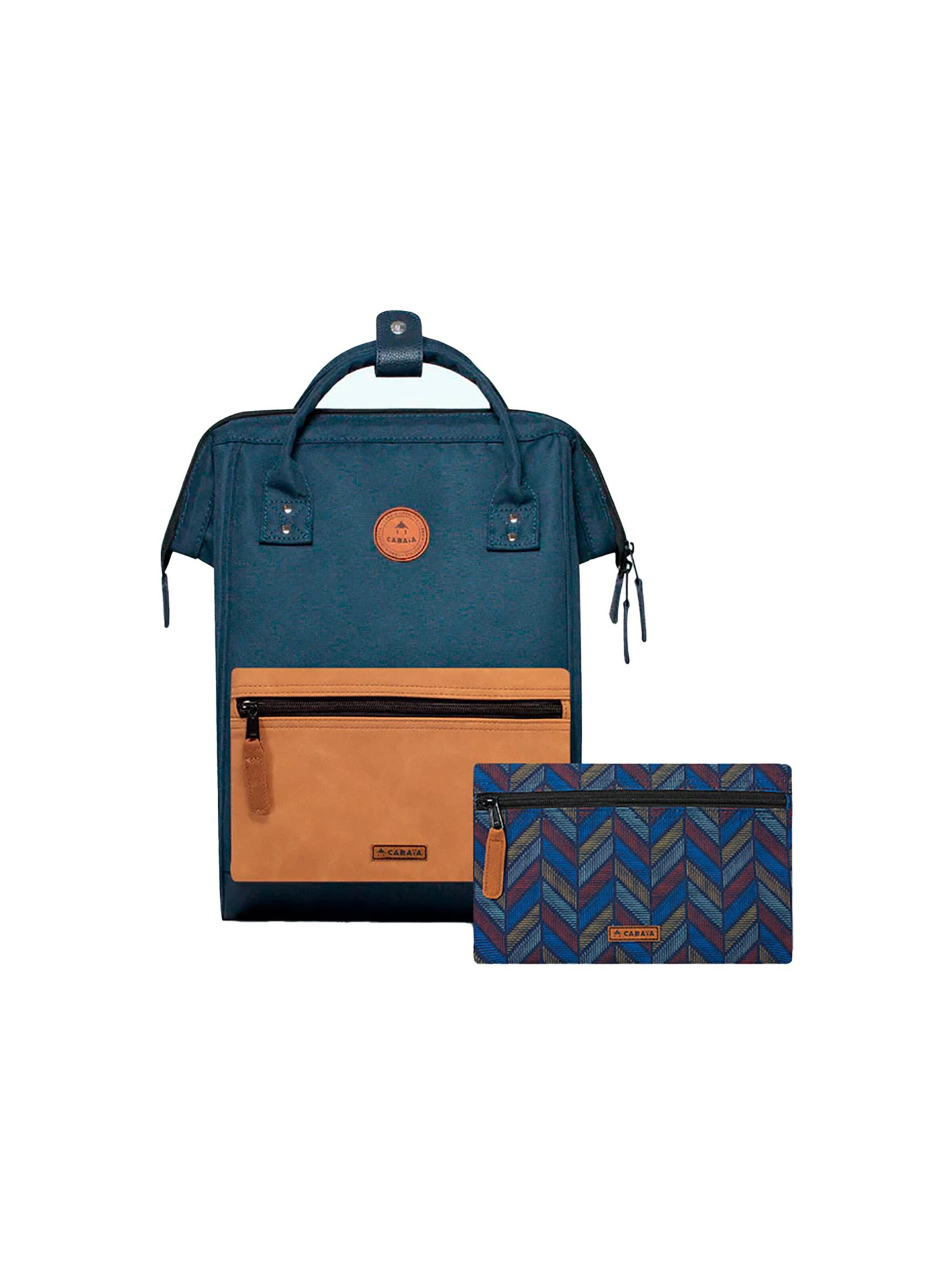 Cabaia Backpack 'Reykjavik M' in Blue: front