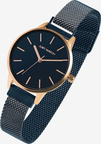 Just Watch Analog Watch 'Malva, 3 ATM' in Blue: front