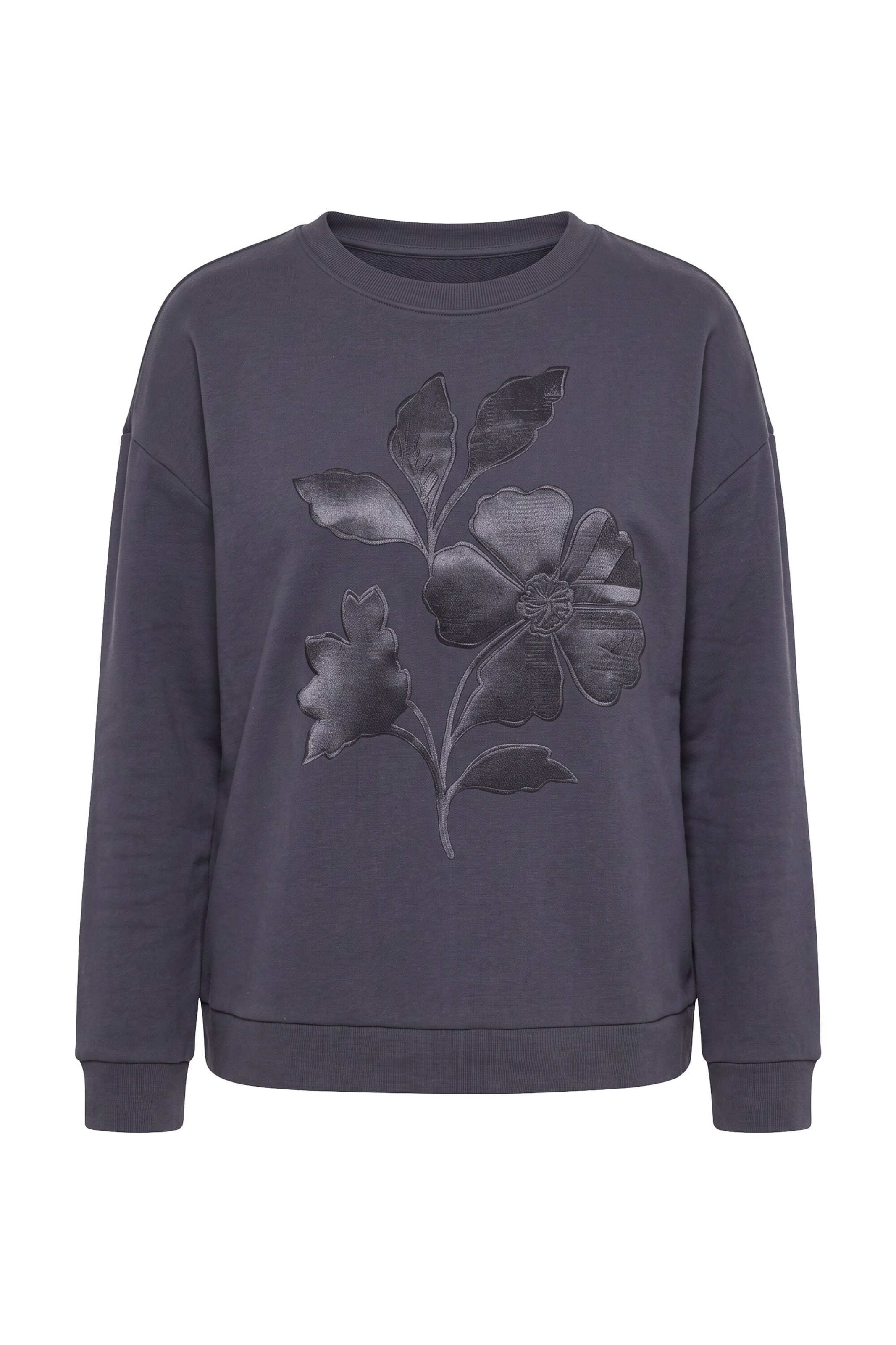 MIAMODA Sweatshirt in Lila: Vorderseite