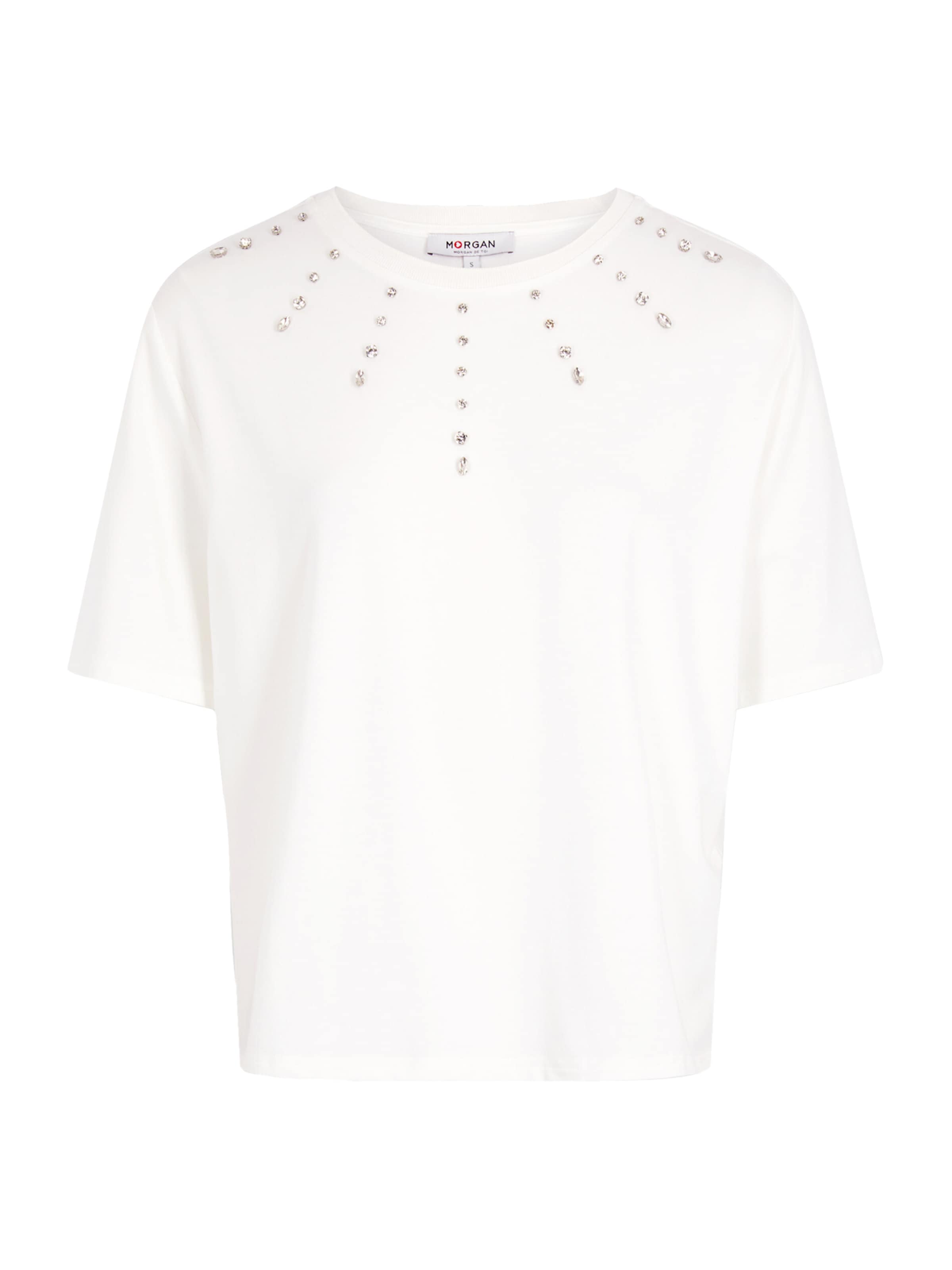 Morgan Tričko - Biela: predná strana