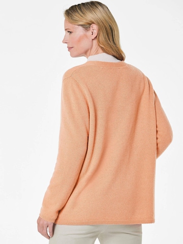 Goldner Knit Cardigan in Orange