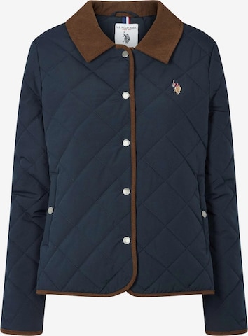 U.S. POLO ASSN. Tussenjas 'Melou' in Blauw: voorkant