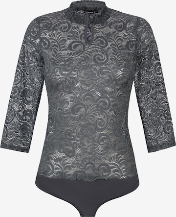 STOCKERPOINT Blouse Bodysuit 'Sera' in Grey: front