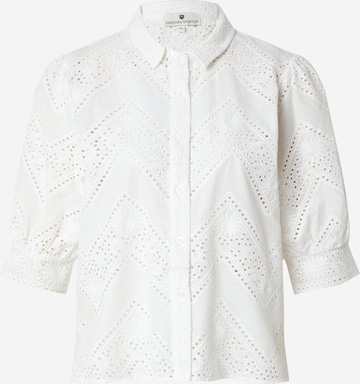 FREEMAN T. PORTER Blouse 'Cresia' in Wit: voorkant