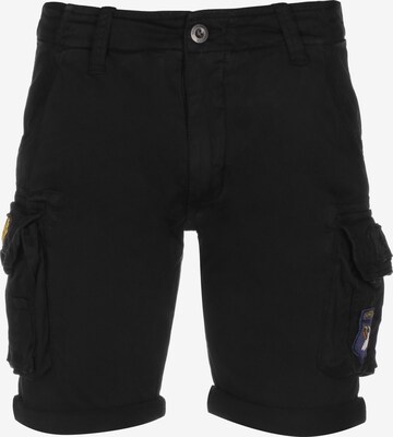 ALPHA INDUSTRIES Cargobroek in Zwart: voorkant