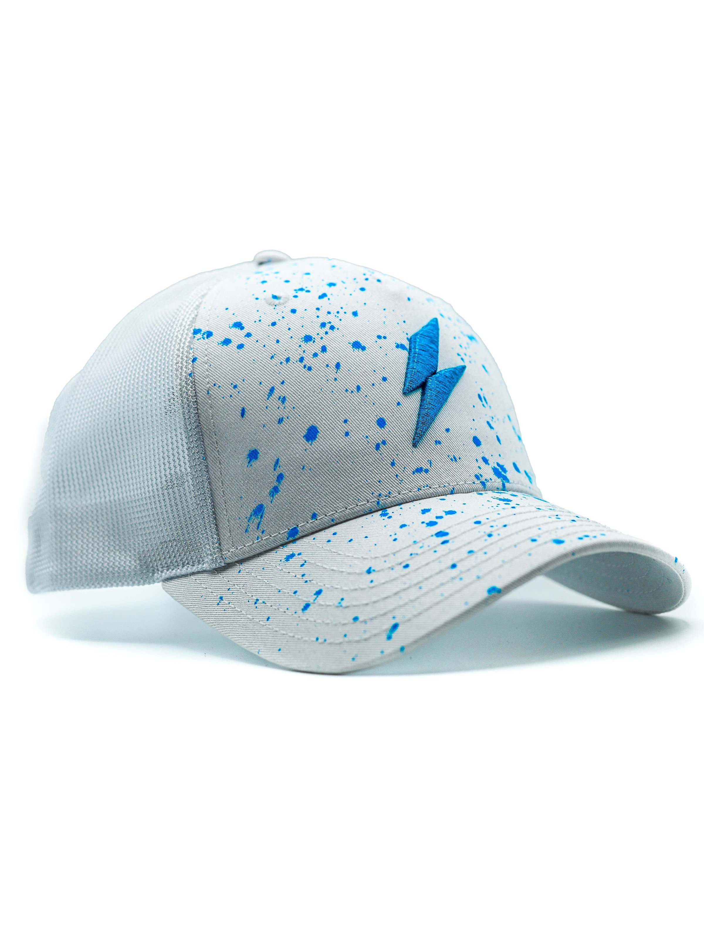 Be52 Hætte 'Bolt splash premiumS' i blå