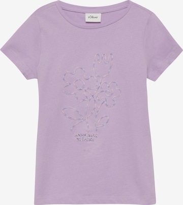 s.Oliver Shirt in Purple: front