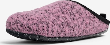 Pantoufle 'Wabi' CAMPER en rose : devant