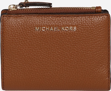 MICHAEL Michael Kors Tegnebog 'BILLFOLD' i brun: forside