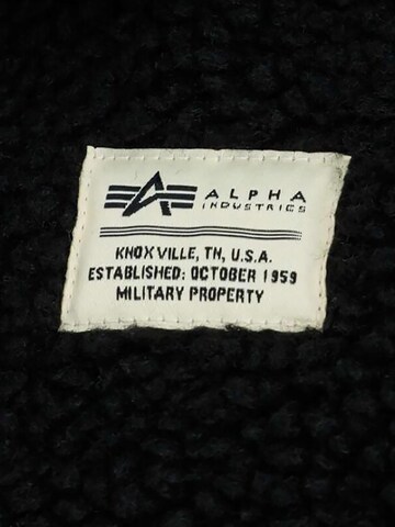ALPHA INDUSTRIES Between-Season Jacket 'Anorak' in Black