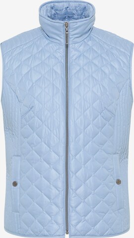 Barbara Lebek Vest in Blue: front