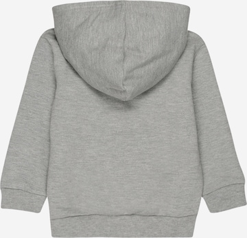 UNITED COLORS OF BENETTON Zip-Up Hoodie in Grey