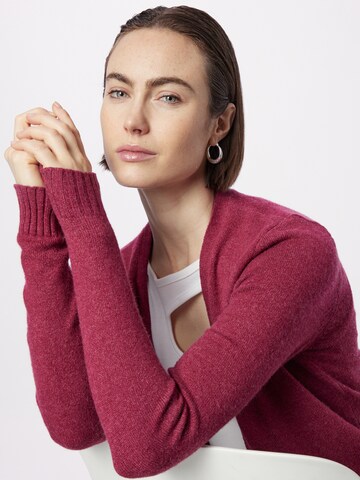 VILA Strickjacke 'RIL' in Rot