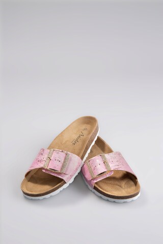 Aniston Mules in Pink