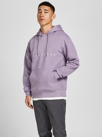 JACK & JONES Sweatshirt 'Copenhagen' in Lila: voorkant