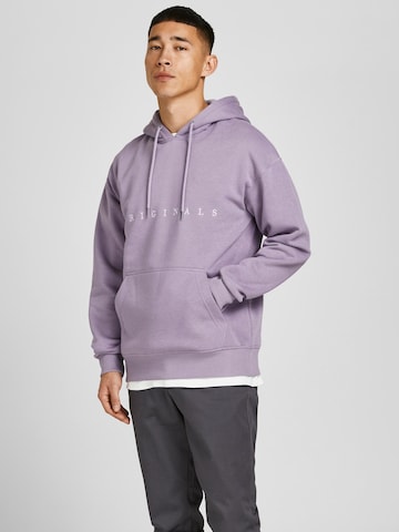 JACK & JONES Sweatshirt 'Copenhagen' i lila: framsida