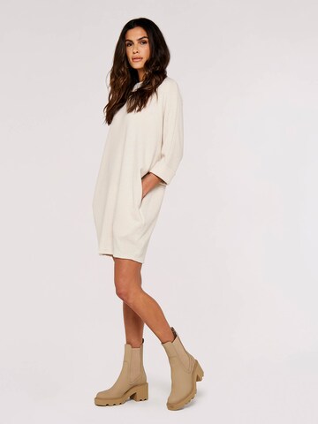 Apricot Knitted dress in Beige