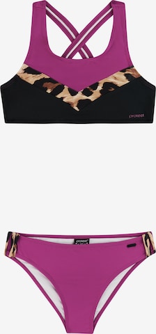 PROTEST Bikini 'PRTFruity JR' in Roze: voorkant