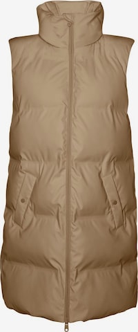 VERO MODA Bodywarmer in Bruin: voorkant