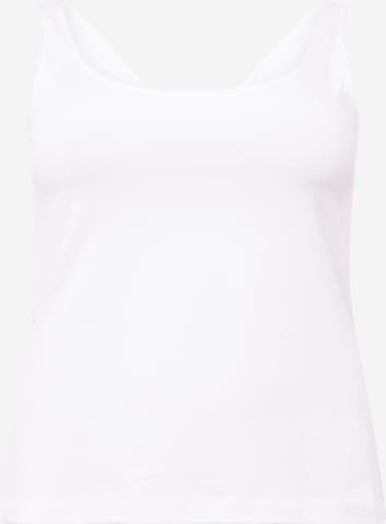 Esprit Curves Top in White: front