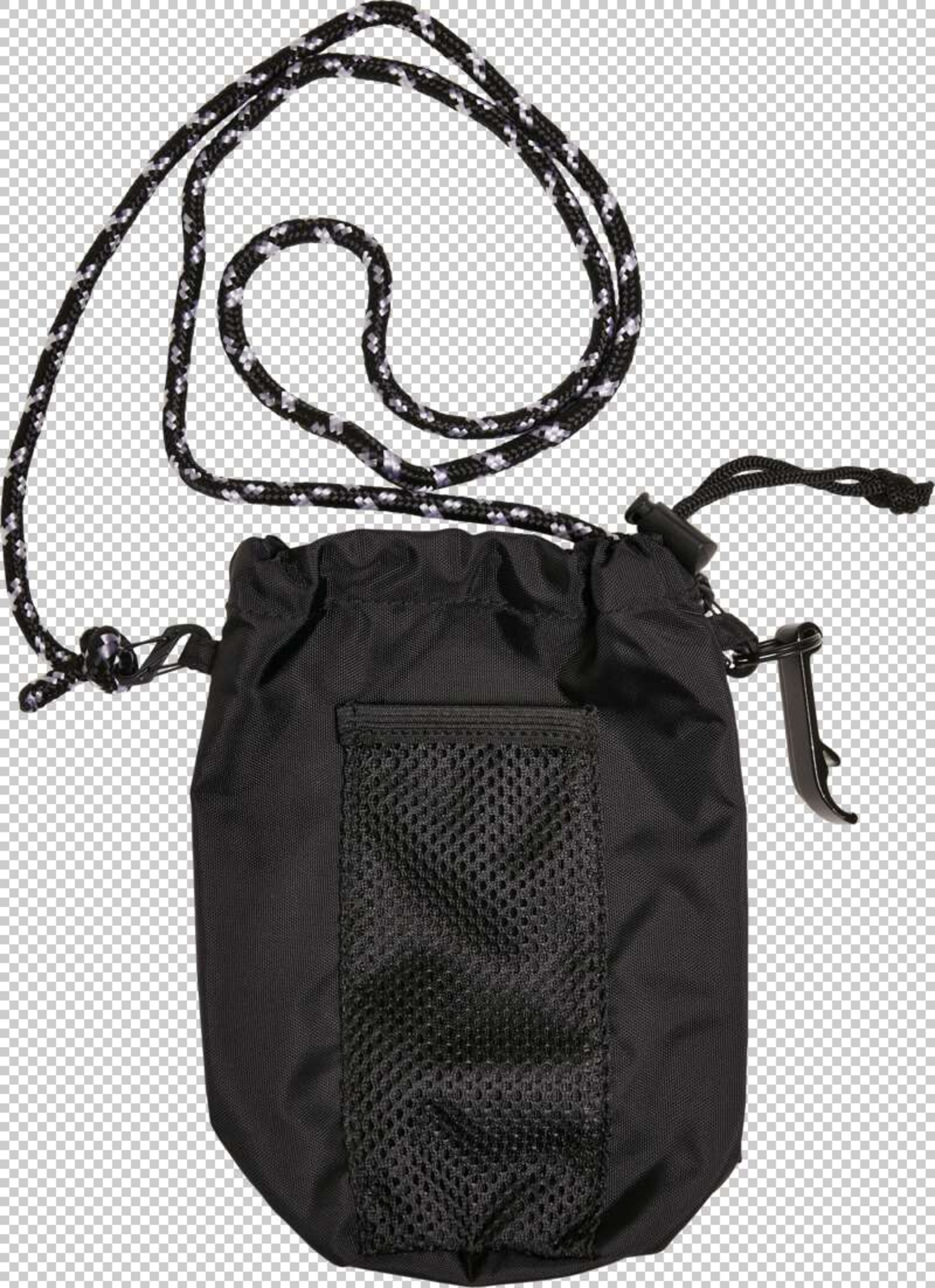 Urban Classics Umhängetasche in Schwarz: Vorderseite