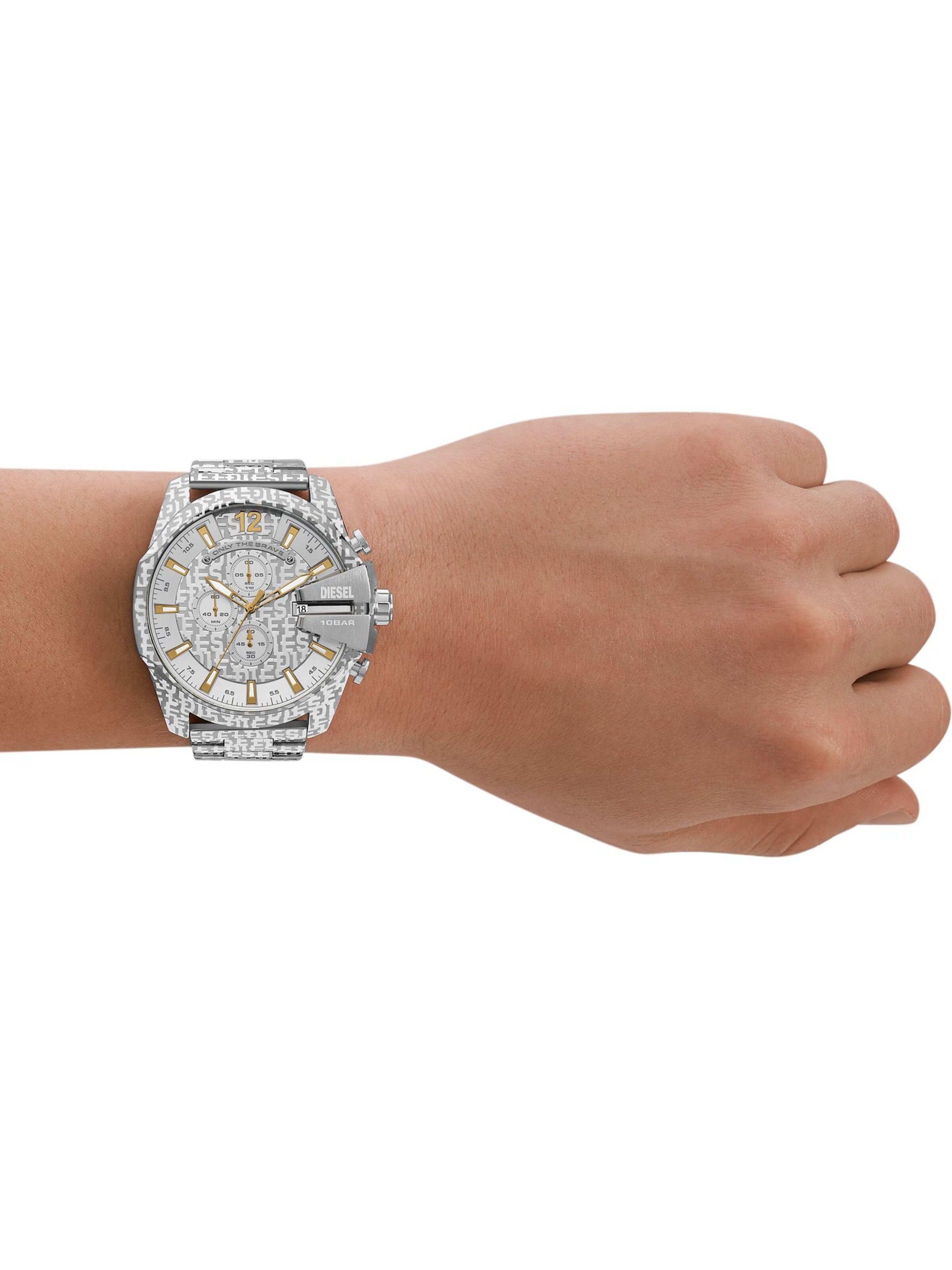 DIESEL Uhr in Silber