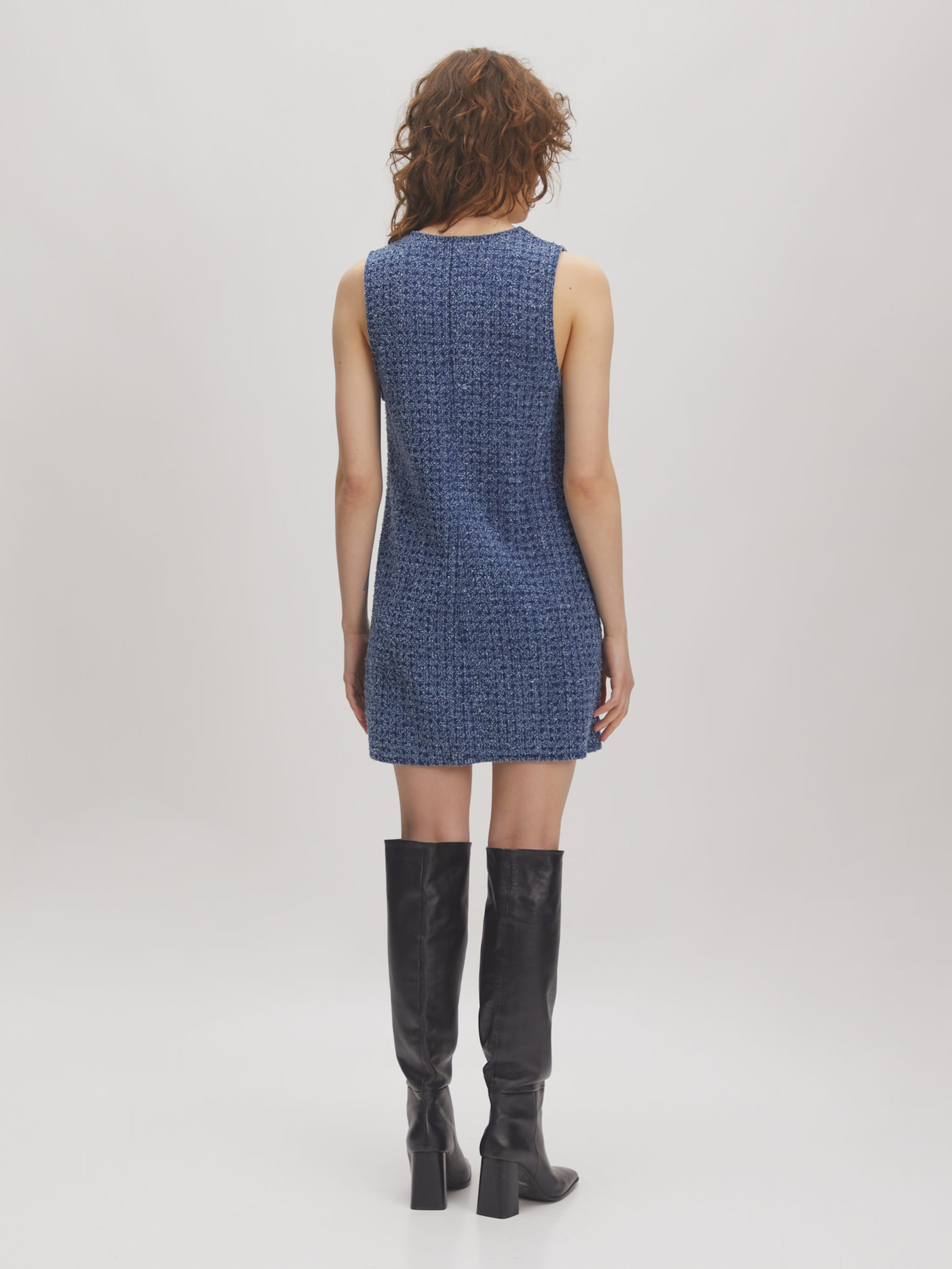 EDITED Producten Jurk 'Xristina' Blauw