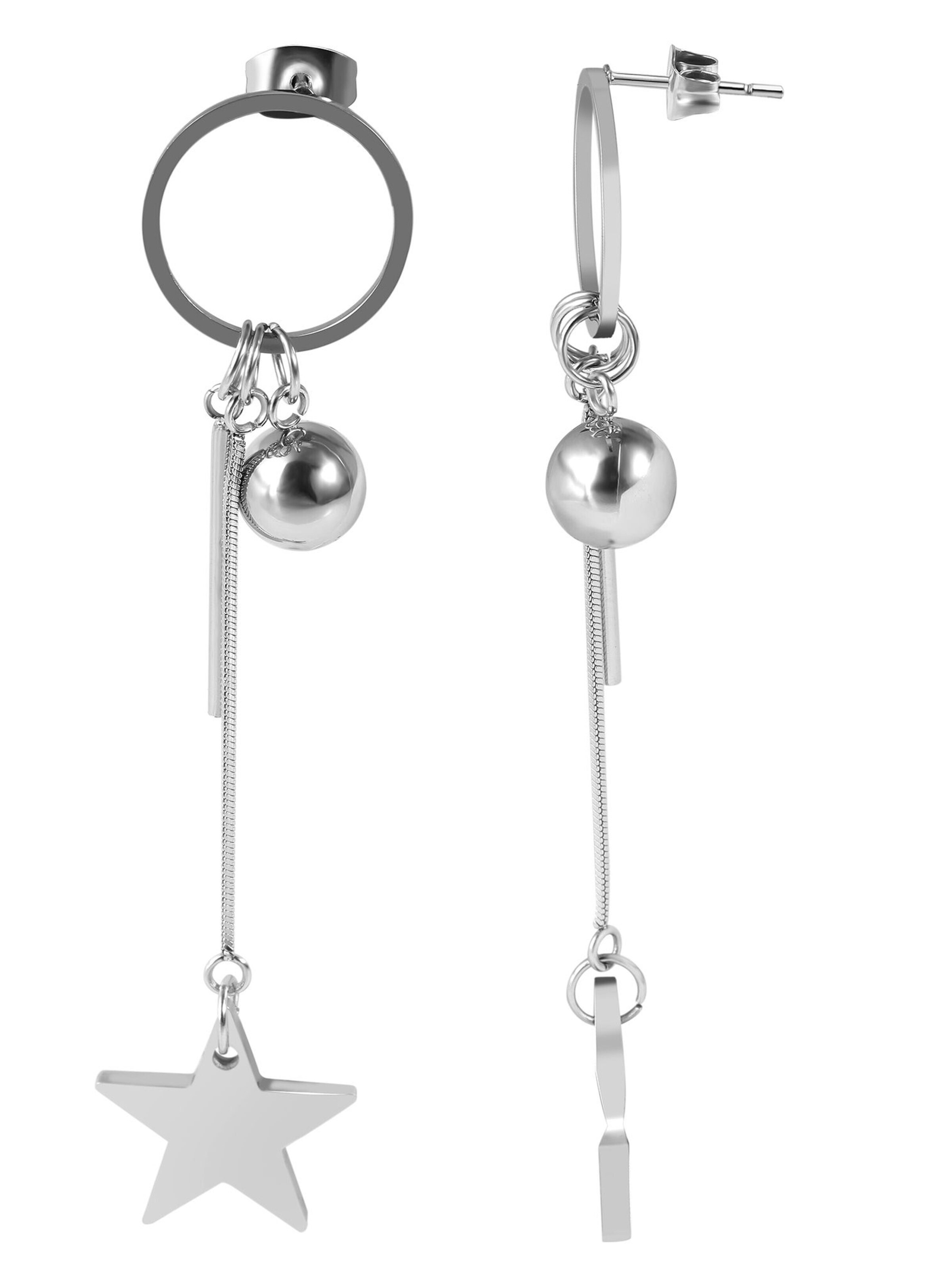 Akzent Earrings 'Jerria, langlebig' in Silver