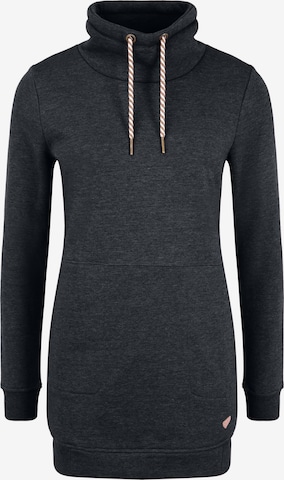 Oxmo Sweatshirt 'Vilma' in Grijs: voorkant