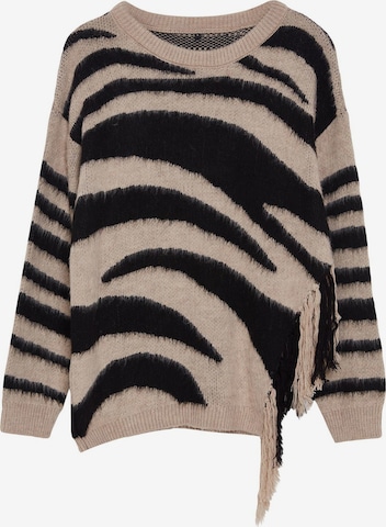 Trendyol Neulepaita värissä ruskea: etupuoli