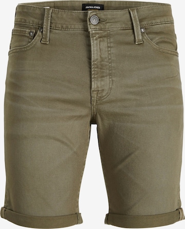 JACK & JONES Jeans 'Rick' in Groen: voorkant