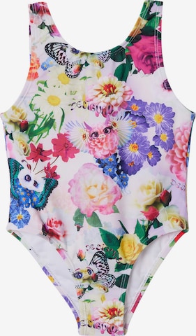 Maillot de bain Desigual en mélange de couleurs : devant