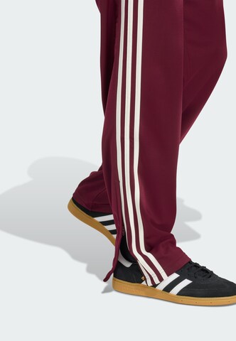 ADIDAS ORIGINALS Regular Pants 'Firebird' in Red