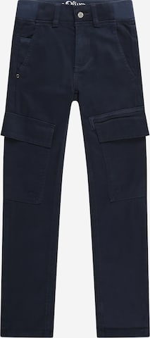 s.Oliver Slim fit Pants in Blue: front