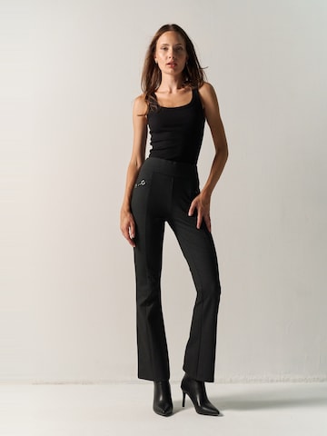 KOROSHI Bootcut Bukser i sort