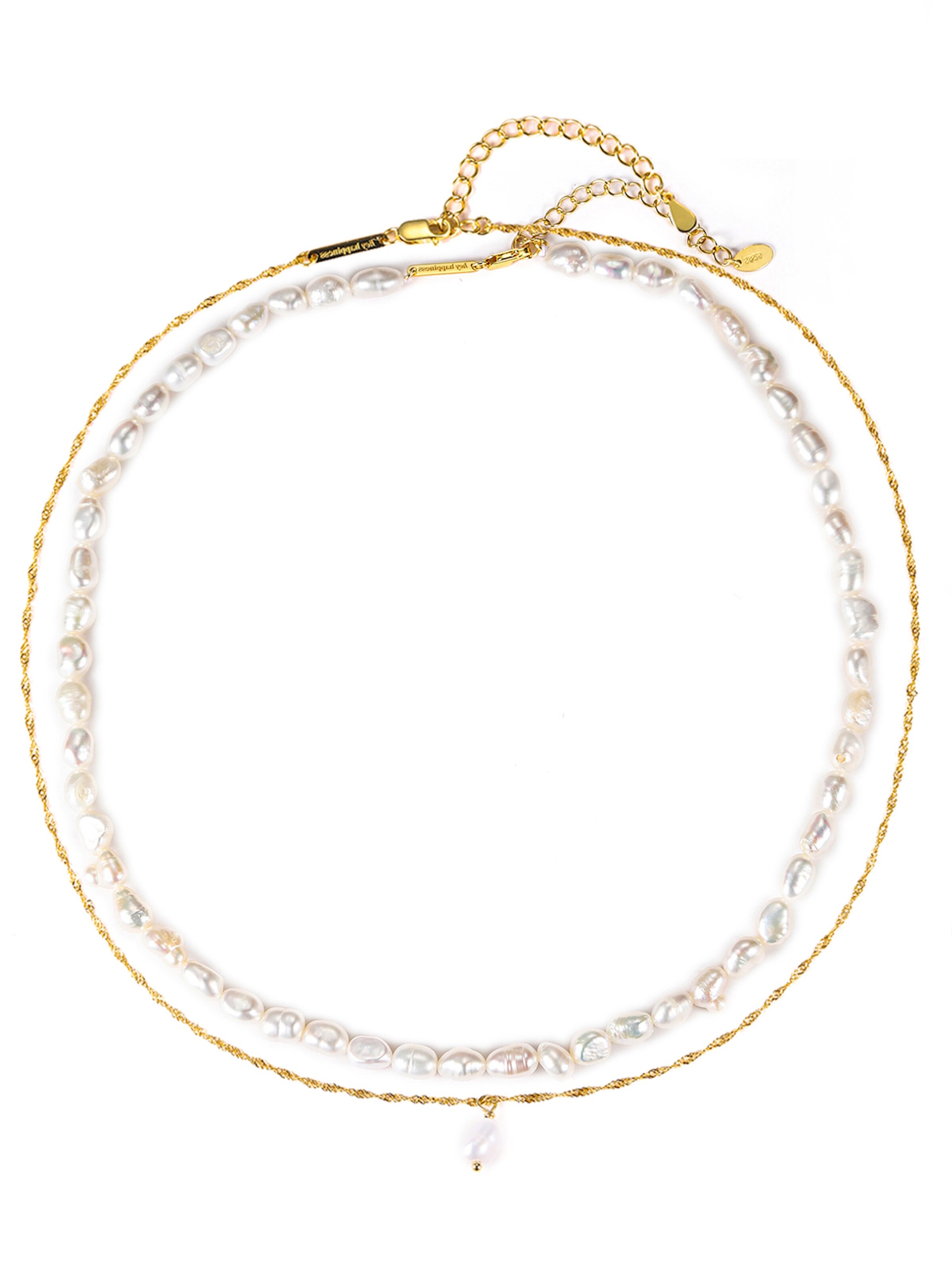 Hey Happiness - Cadena 'Harmony' en oro