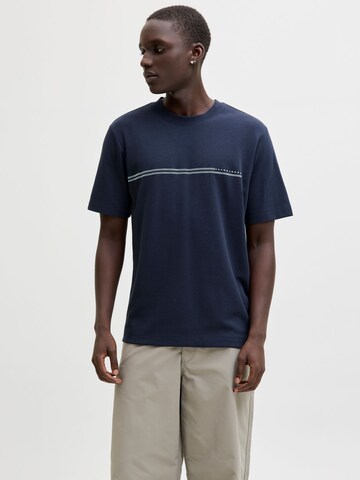 JACK & JONES Shirt 'JCOFUSION' in Blue: front