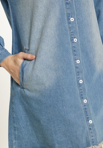 SANIKA Blousejurk 'Fashion Look' in Blauw