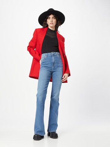Nasty Gal Flared Jeans in Blauw