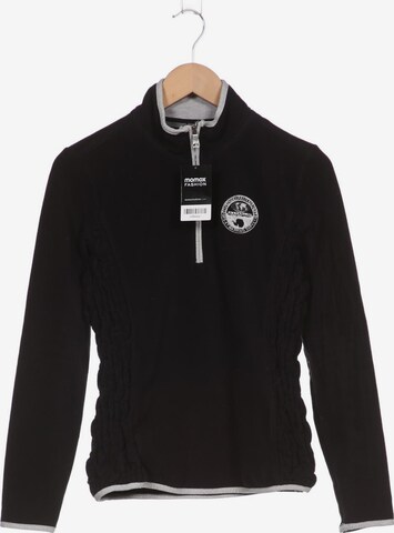 NAPAPIJRI Sweatshirt & Zip-Up Hoodie in L in Black: front