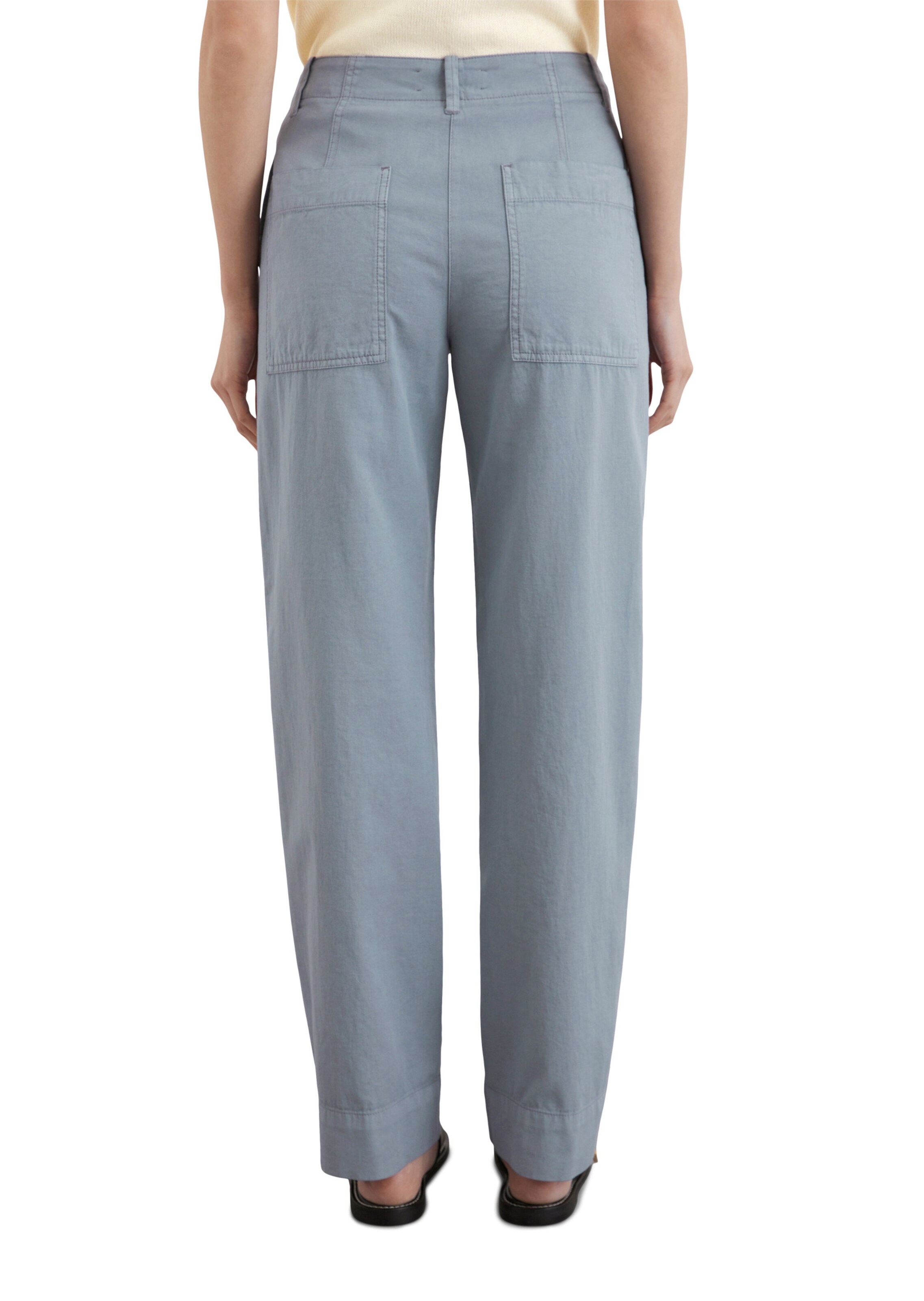 Wide Leg Pantalon Marc O'Polo en bleu